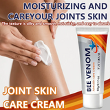 YUITIKUE Bee Venom Joint Skin Care Cream Moisturize Relieve Dryness Stiffness Silky Smooth Non-Sticky Easy Absorb