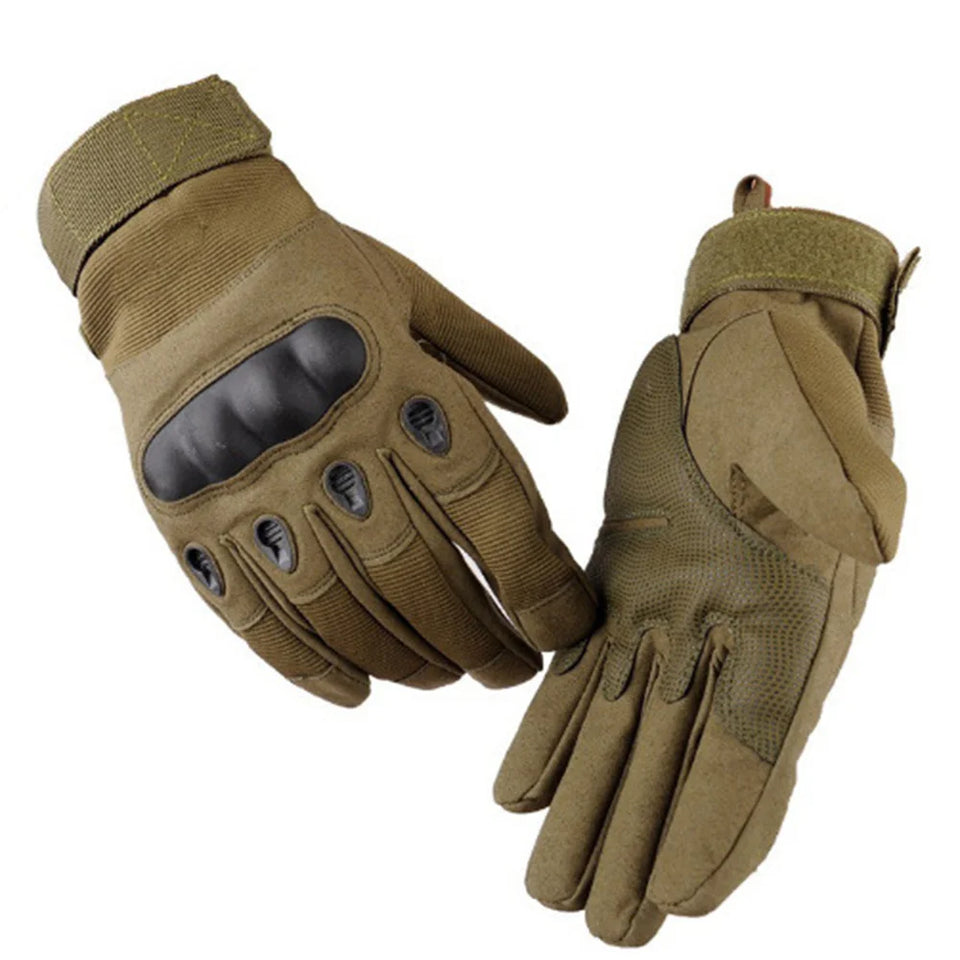 Military fan hard shell black eagle tactical sports gloves male cross border protection male five finger hard shell training