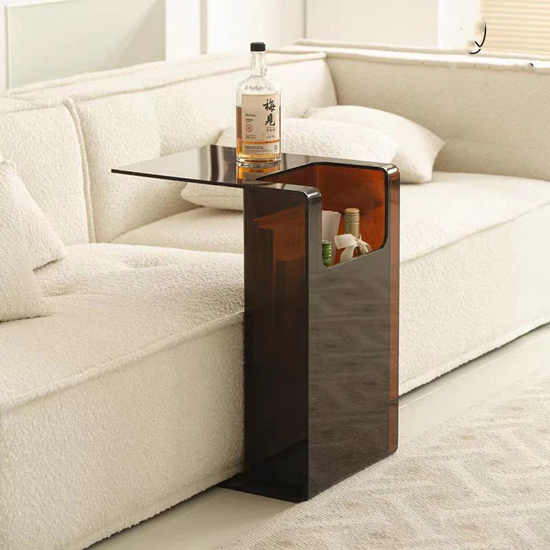 Tea Acrylic Side Table Sofa Coffee Table Living Room Table