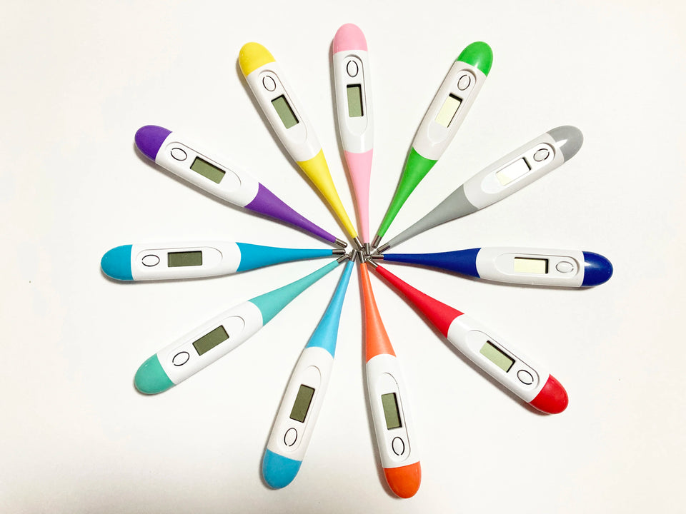 Special anal temperature measurement for farms veterinary soft head  Mercury-free and bendable electronic Medical thermometer