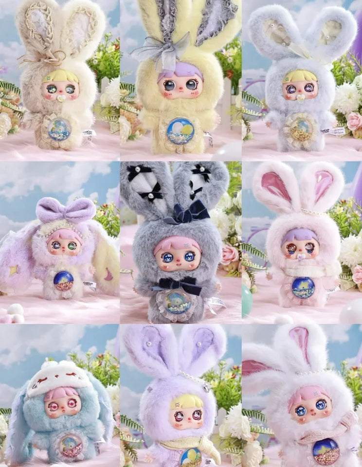 Spot New Baby Three Mocici Candy Heart Rabbit Magic Secret Realm Series Blind Box Plush Doll Cute Trendy Play Birthday Gift