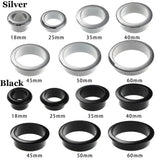 Computer Desk Cable Grommets Wire Hole Cover Cabinet Vent Decorative Ring Cable Outlet Port Furniture Hardware Desk Organizer