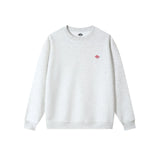 2025 Spring Exported to Japan Thin Sweatshirt Men/Women Same Embroidery Brand Cotton O-Neck Long Sleeve Loose Tracksuit Tops