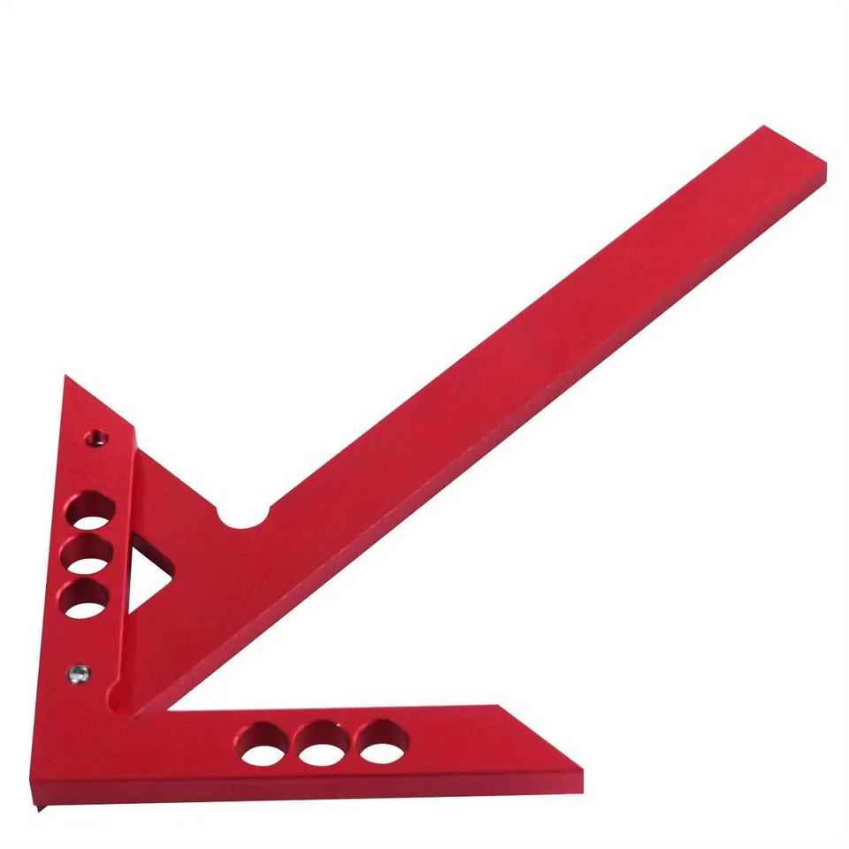 Woodworking Circle Center Scribe 45/90° Center Measuring Tool Line Gauges Aluminum Center Scribe Carpenter Ruler Measuring Tool