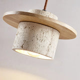 Wabi-sabi wind yellow cave stone chandelier vintage homestay bedroom bedside lamp bar restaurant restaurant cafe lamp