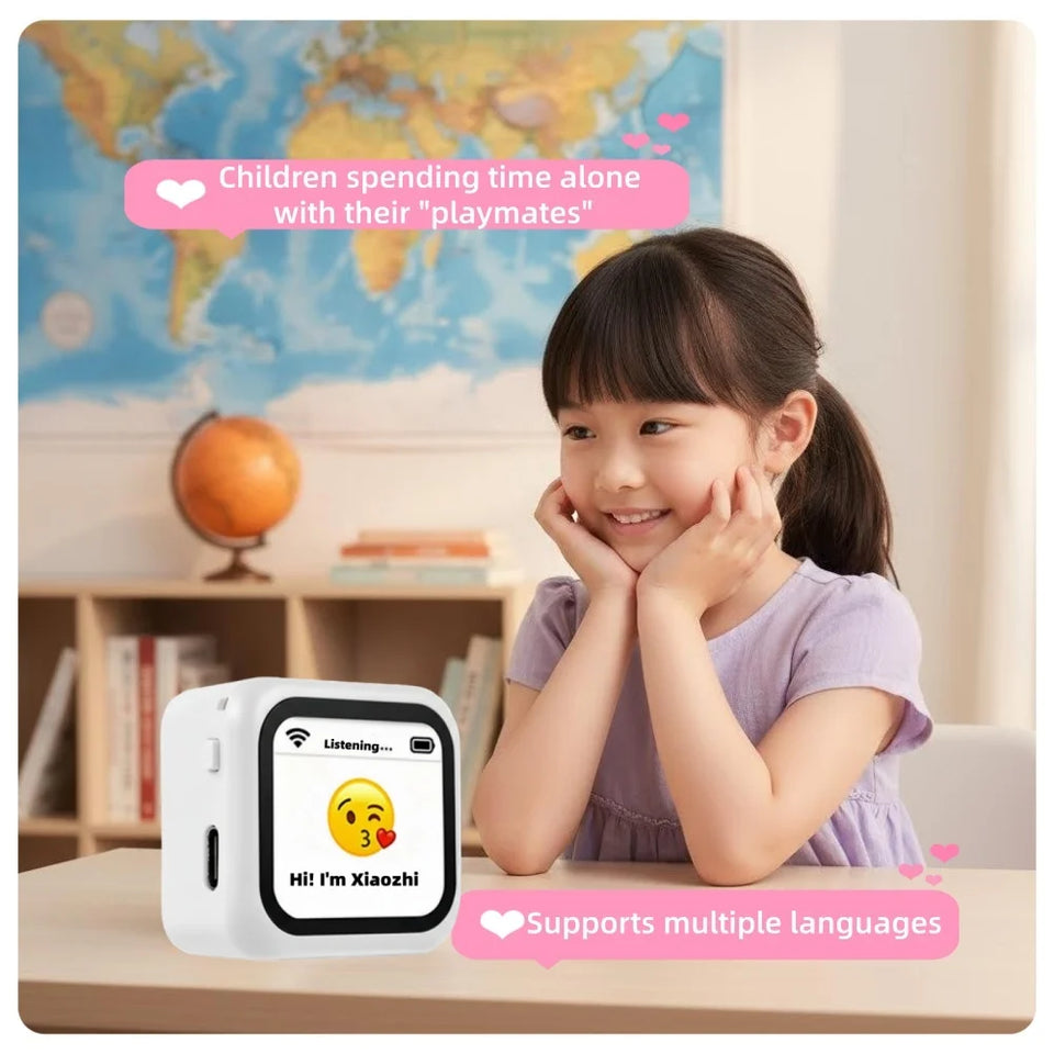 AI-C1,AI Intelligent Robot Toy for Companion Storytelling Chat Emotional Pets Trendy Gift for Kids And Adults