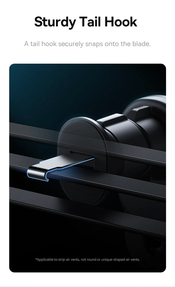Baseus Car Phone Holder for iPhone Xiaomi Samsung Car Phone Stand Car Mount with Hook Clip Auto Locking Easy Install