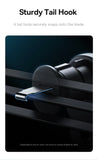 Baseus Car Phone Holder for iPhone Xiaomi Samsung Car Phone Stand Car Mount with Hook Clip Auto Locking Easy Install