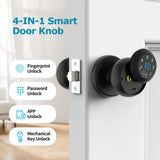 Viladepot Smart Lock Fingerprint Door Lock App Control Passcode Unlock Electronic Touchscreen Keypad Indoor