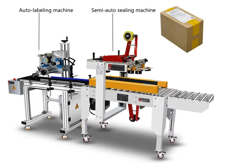 High Stability Design Tape Sealing Carton Sealing Machine Industrial Grade Multi-function Sealing Machine For Sale