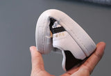 Children's Sneakers Kids Fashion Design White Non-slip Casual Shoes for Boys Girls Hook Breathable Sneakers Toddler Outdoor Shoe