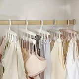 12-Hook Rotating Hanger – Space-Saving Closet Organizer for Ties, Belts, Underwear, Skirts | Portable Home & Dorm Storage