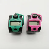 Electronic 5 Digit Number Counters Plastic Shell Hand Finger Display Manual Counting Tally Clicker Timer Soccer Golf Counter