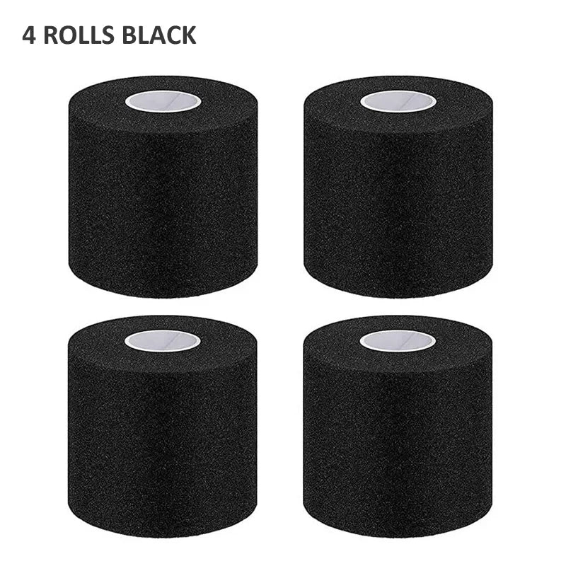 4/6 Pieces Foam Underwrap Sports Tape Pre Wrap Athletic Tape  Bandage for Ankles Wrists Hands Knees