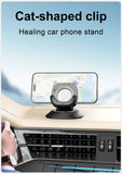360 Degree Rotating Non-Slip Car Phone Holder Mat Dashboard Cell Phone Stand Compatible with All Smartphones