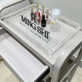 Organizer Rotating Salon Trolley Moving Modern Luxury Storage Trolley Cart Simple Tool Carritos Organizadores Salon Furniture