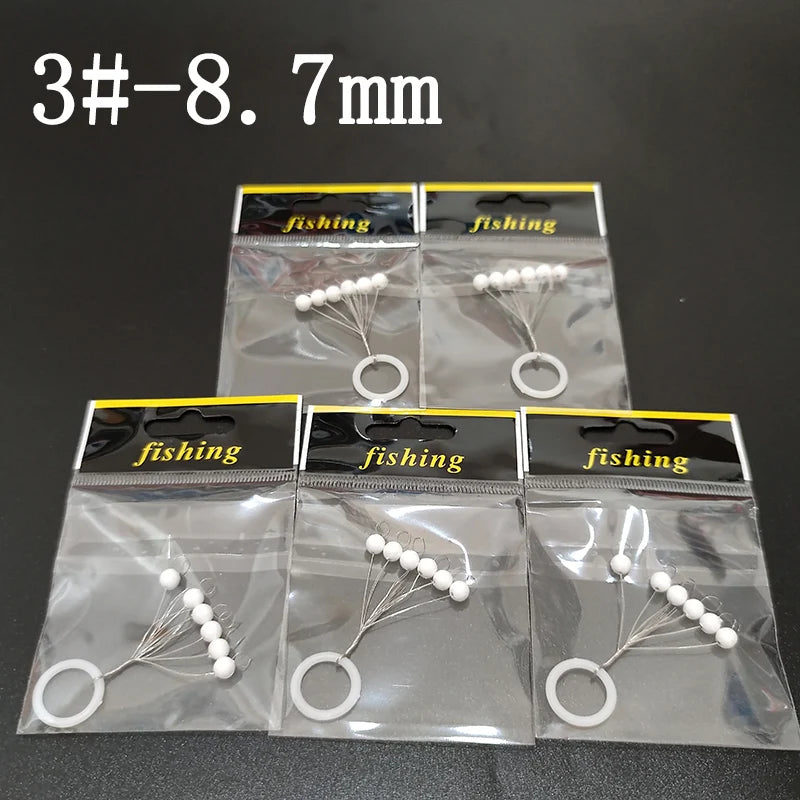 30pcs/lot Ball Seven-star Float Round Bobber Carp Fishing Float Accesories Pesca Fishing Buoys 00# 0# 1# 2# 3# 4# 5# A520