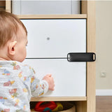 Magnetic Cabinet Latch Magnet Drawer Closet Closer Magnet Door Kitchen Drawer Latch Cabinet Locks for Offices Schools Hotels
