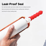 Caulking Tube Caps Sealer Glass Covered Latex Material Head Covers for Sealing and Preserving