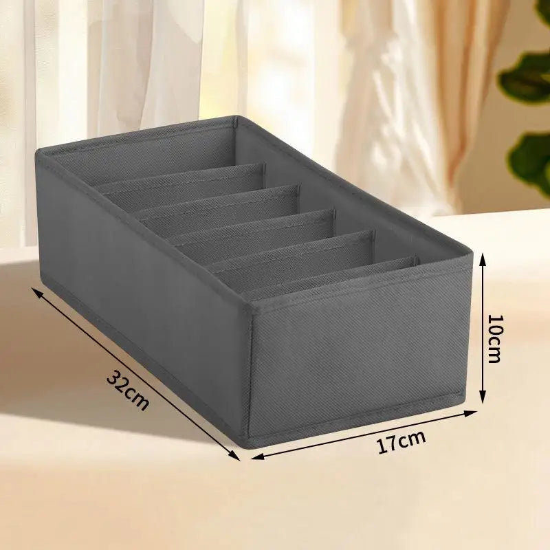 ✔Underwear Organizers Of Cabinets And Drawers Wardrobe Clothes Bra Organizer For Underwear Socks Pants Home Foldable Storage Box