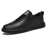 Genuine Leather Men Skateboard Shoes Youth Sneakers Designer Brand Vulcanize Footwear Fashion Male Casual Shoes New Trend Flats
