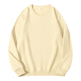 Autumn O-Neck Cotton Women's Sweatshirt Hoodies Basic Loose Casual Women Pullover Solid Sweatshirt Ladies Tops Factory Wholesale