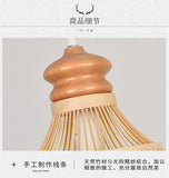 Bamboo Artwork Chandelier Lantern Tea Room Restaurant Restaurant Hot Pot Restaurant Japanese Style Retro Zen