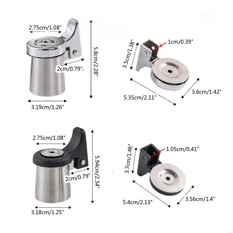Y5LF Stainless Steel Kettle Spout Teakettle Nozzle Whistling Kettle Flute Pipe Water Replace Spout Kitchen Accessory