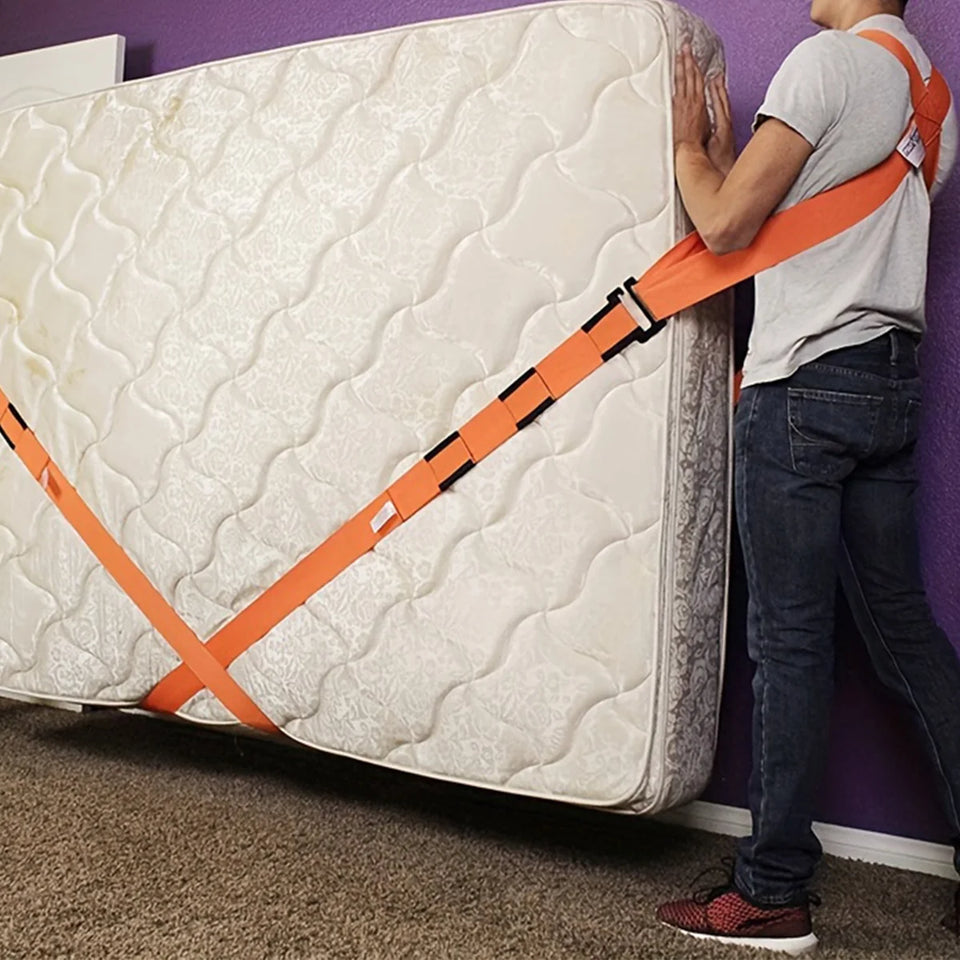 Moving belts, ropes, tension straps, and furniture moving belts make moving furniture easy.