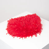 Dopamine-style clip bag, Y2K plush clutch bag, candy-colored women's purse, dinner dress clutch