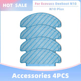 Compatible for Ecovacs Deeboot N10 / N10 Plus Replacement Accessories Parts Main Side Brush Hepa Filter Dust Bag Mop Cloth
