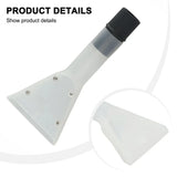 Carpet Sofa Machine Absorbent Transparent Scraper Head Wet And Dry Cleaner Carpet Upholstery Brush Household Seat Washing