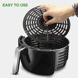 Air Fryer Accessories Non-Stick Steamer Pad Baking Inner Cooking Mat Pizza Plate Grill Steaming Racks