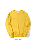Retro Olive Green Heavy Terry Pullover Sweatshirt Trendy Brand Solid Color Long Sleeve Cotton Men's Loose Retro Trend