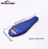 Kamperbox Sleeping Bag Winter Cold Down Sleeping Bag Camping Equipment Down Slippers Lightweight Sleeping Bag