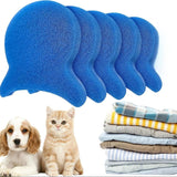 5pcs Pet Hair Remover for Laundry, Effectively Removes Fur, Lint & Dander, Reusable, Eco-Friendly Laundry Pet Hair Catcher