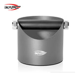 IKAPE Espresso Knock Box , Premium Coffee Knock Box, Space-Saving Coffee Dump Bin, Non-Slip Base for Barista