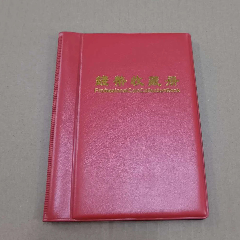 10 Pages 60 PocketsCoins Collection Book Organizer Coin Storage Household Storage Collection Supplies Pockets Album Silver Dolla