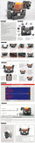 Automatic Table Tennis Serve Robot Two Service Heads.Two Exits.Ping Pong Robot