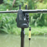 Hirisi Carp Fishing Bite Alarms Set with Swingers, LED Bite Indicator, Waterproof Fishing Alarm for Coarse Fishing