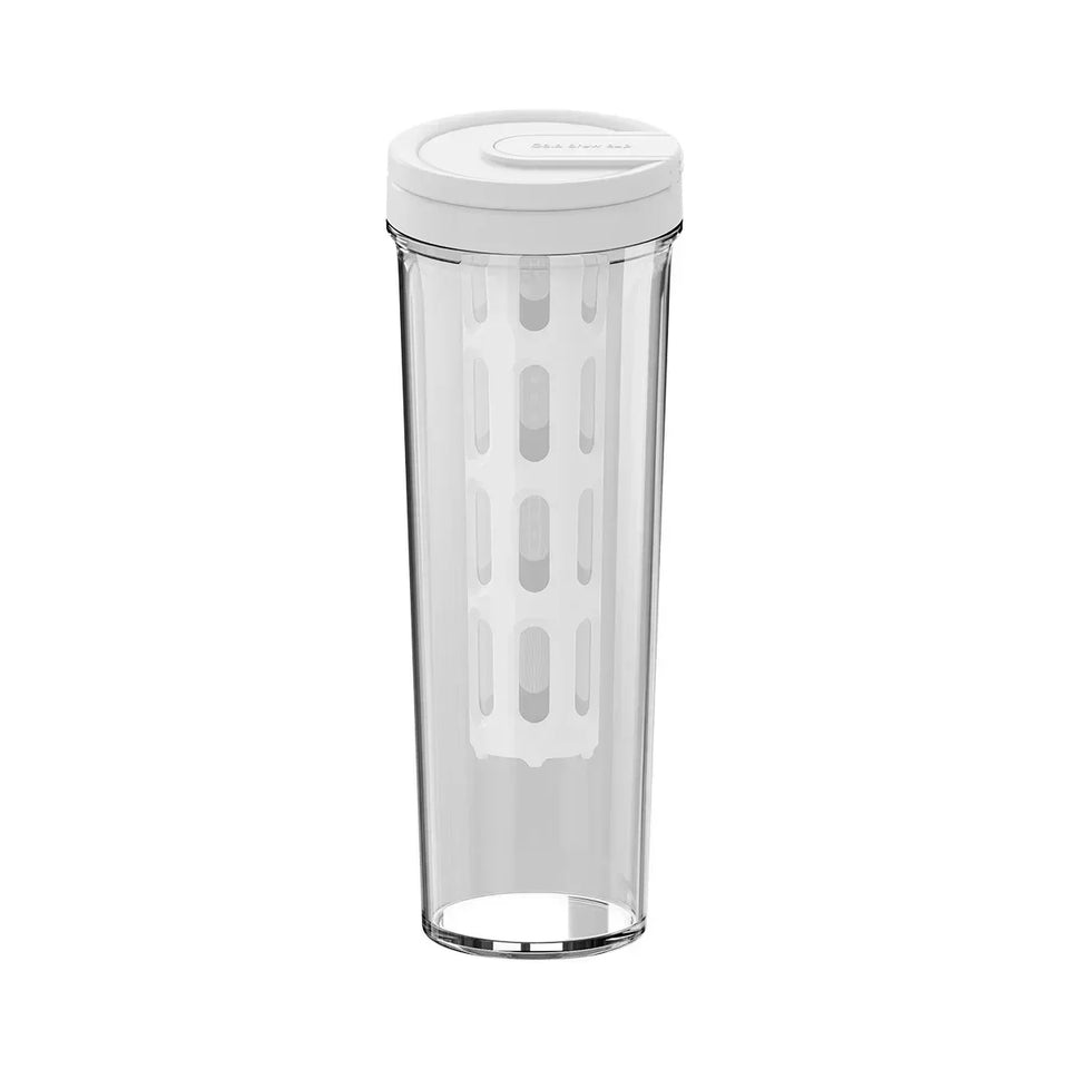 1L cold brew coffee maker manual cold water coffee maker and high capacity water bottle summer portable juice tea coffee kettle