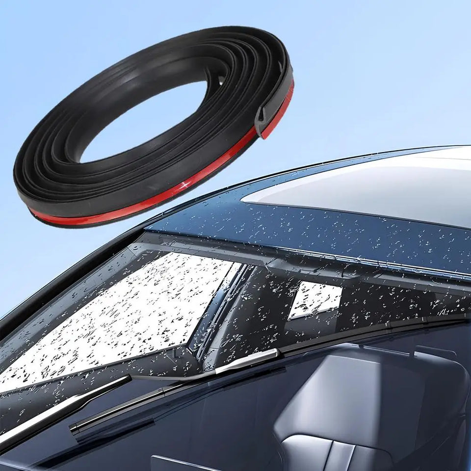 Car Seals Edge Sealing Strips Rubber Auto Roof Windshield Car Sealant Protector Strip Window Seals Noise Insulation Soundproof