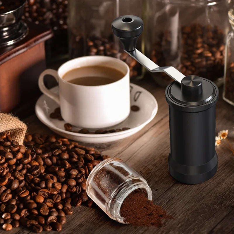 Manual Coffee Grinder Hand-Cranked Coffee Machine Home Small Manual Grinder Hand-Cranked Bean Grinder Coffee Bean Grinder