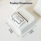 Mini Label Printer Thermal Maker Portable Wireless Bluetooth Stickers Labeller Handheld For Home Office School Machine