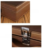 Men's Women's handbags Room Delivery Box Toolbox Information Storage Bag Suitcase Key Leather Business File Box