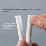 Flexible Weatherstripping Seal Strip Durable Self-Adhesive Soundproof Seal Gap Sealing Premium Quality Thermal Insulation Doors