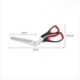 Professional Pizza Scissors Detachable Sharp Stainless Steel Blade Pizza Cutter Scissors Easy Cutting Pizza Spatula Slicer Tools
