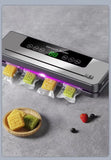 Electric Vacuum Sealer Built-in Cutter Kitchen Food Storage Seal Touch Button Dry/Wet Food Sealing Vacuum packaging machine