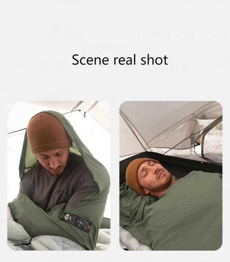 Naturehike Sleeping Bag Liner 128g Ultralight Single Stretch Envelope Soft Style For Tourism Camping Sleeping Bags Accessories