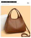 Luxury Casual Tote Women Bag High Quality Leather Ladies Handbag Shoulder Crossbody for Women 2025 Large Vintage Bags Sac A Main